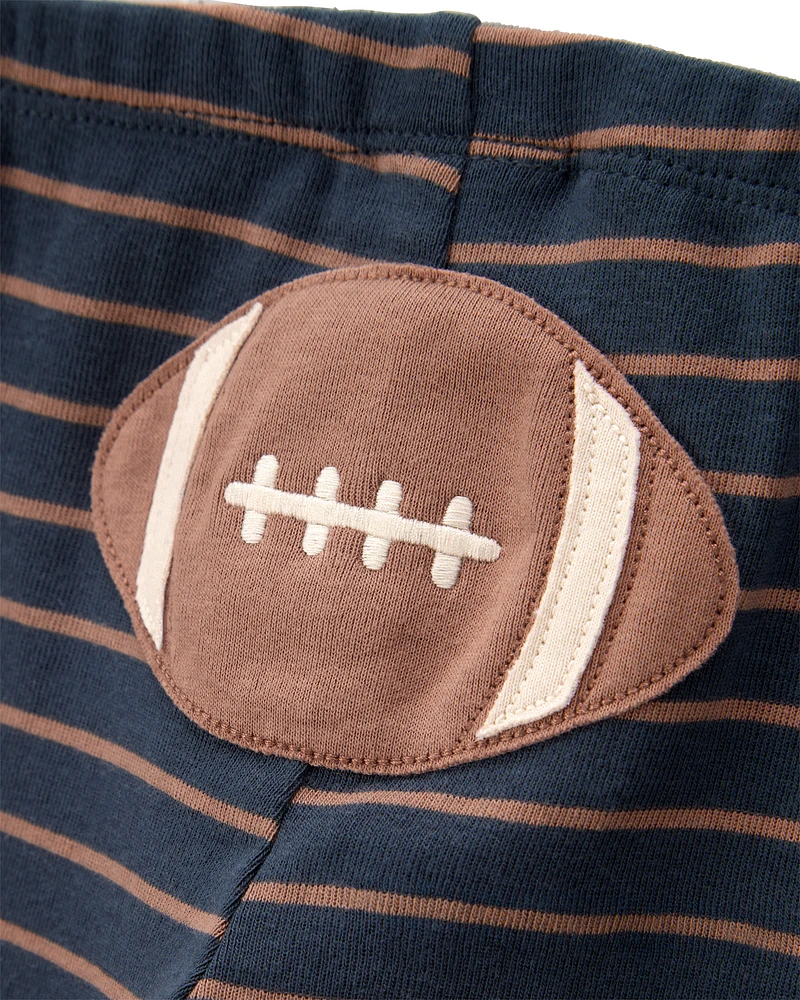 Baby Boy 3-Piece Football Little Character Set