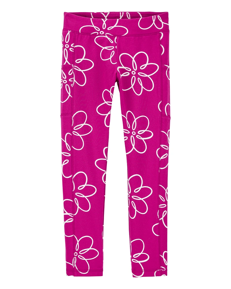 Kid Floral Leggings