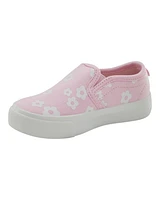 Toddler Slip-On Floral Sneakers - Pink