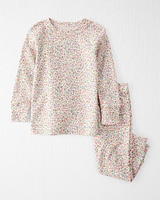 Baby 2-Piece Organic Cotton Floral-Print Pyjamas