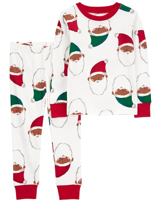 Toddler 2-Piece Santa 100% Snug Fit Cotton Pyjamas