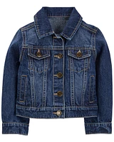 Baby Girls Basic Denim Jacket