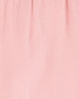 Baby Girl 2-Pack PurelySoft Pull-On Pants - Pink/Ivory