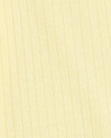 Baby Solid 2-Way Zip PurelySoft Convertible Foot Sleeper Pyjamas - Yellow