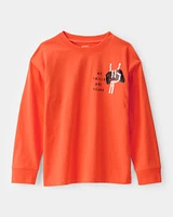 Kid Halloween Video Game Long-Sleeve Graphic Tee