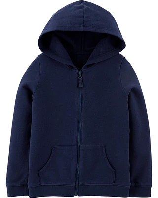 Kid Zip-Up French Terry Hoodie