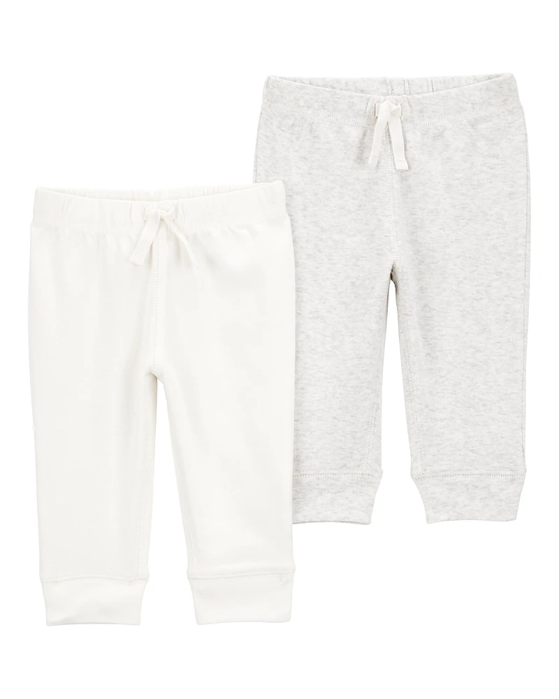 Baby 2-Pack Pull-On Pants