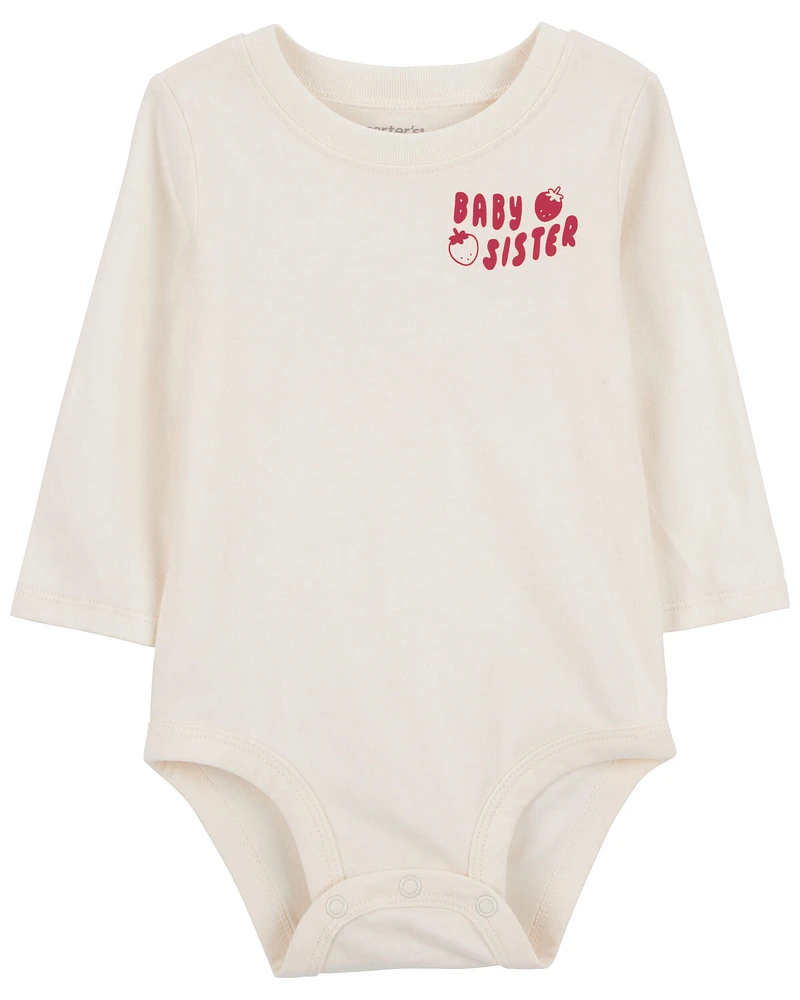 Baby Sister Strawberry Collectible Bodysuit