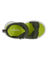 Toddler Rugged Light Up Sandals - Green