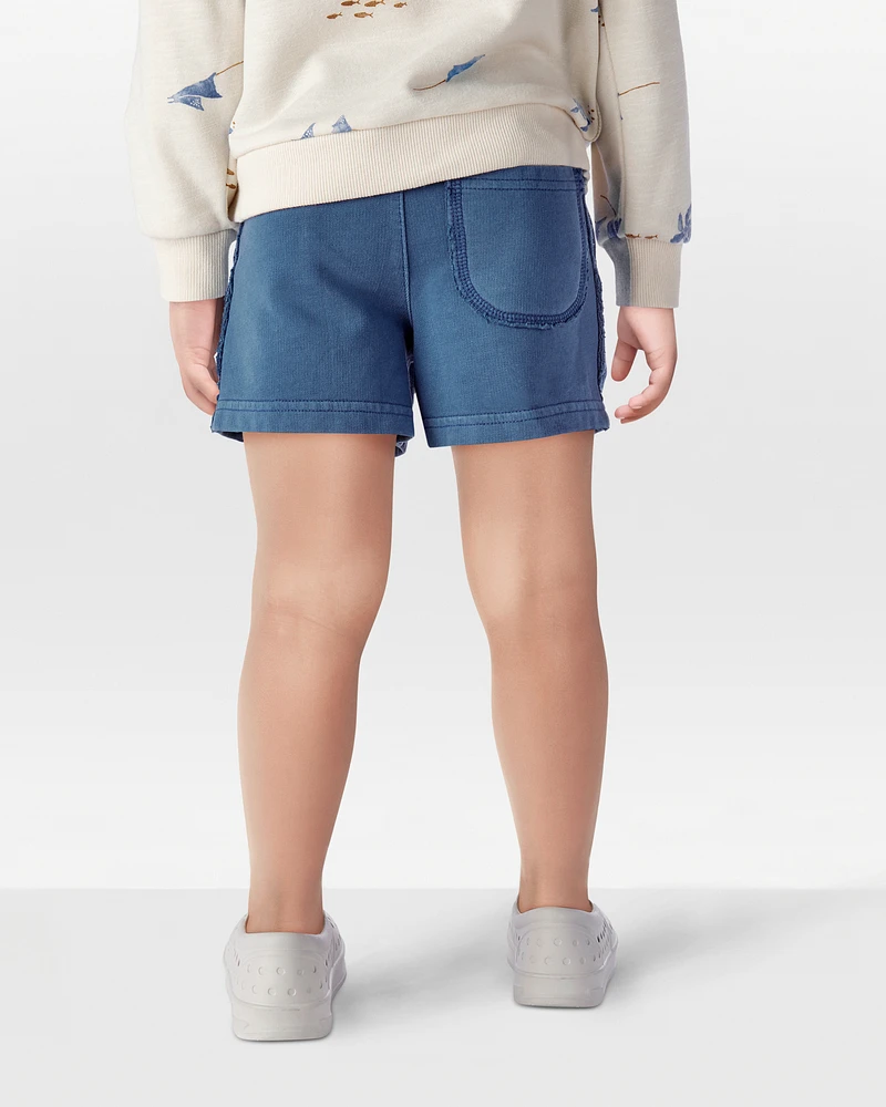 Toddler Pull-On French Terry Rec Shorts