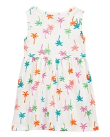 Toddler Palm Tree Tank Dress