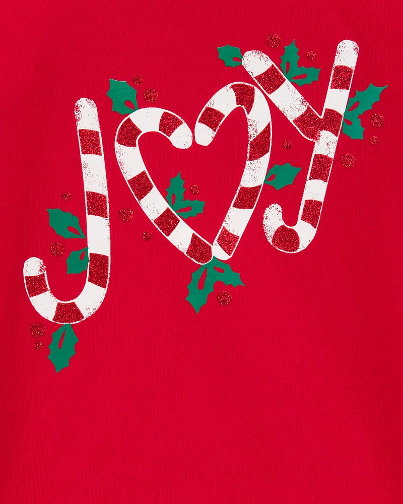 Toddler Joy Holiday Shirt - Red