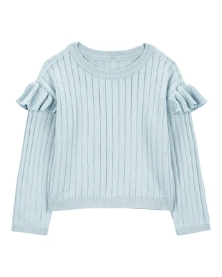 Baby Ribbed Long-Sleeve Sweater