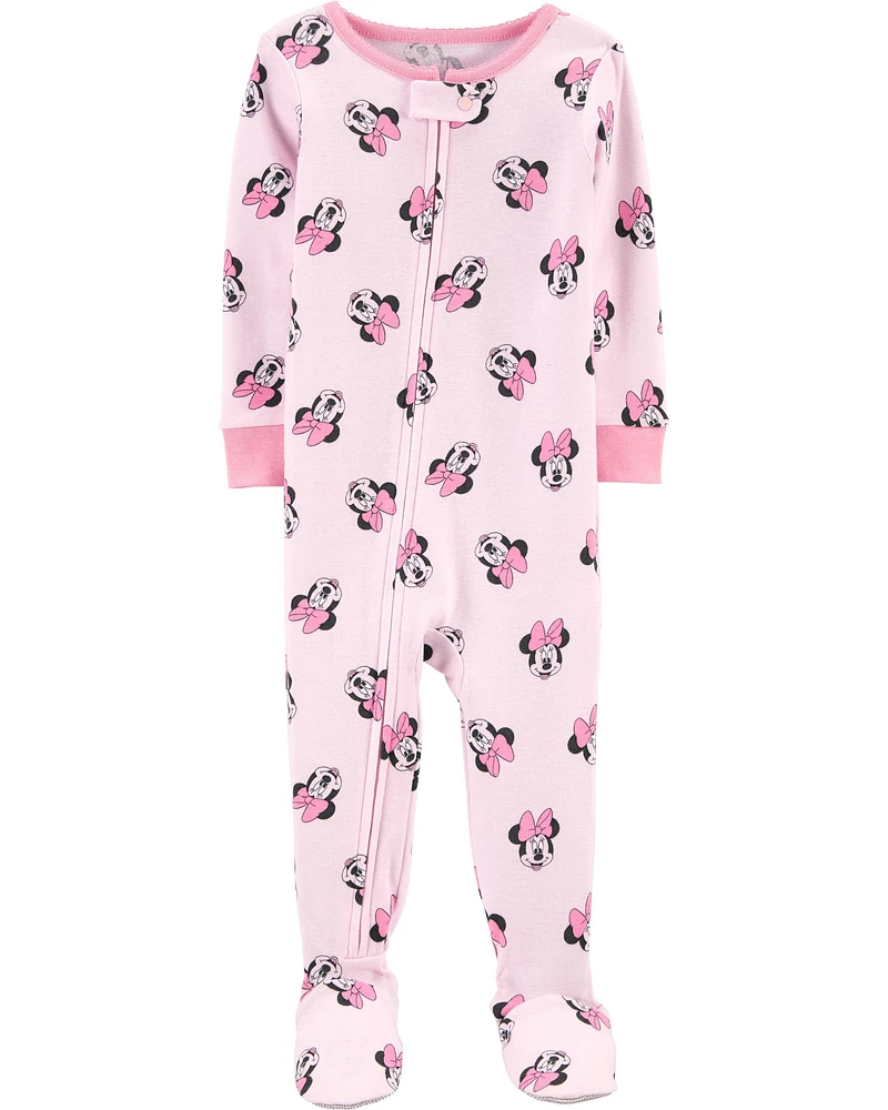 Toddler 1-Piece 100% Snug Fit Cotton Footie Pyjamas