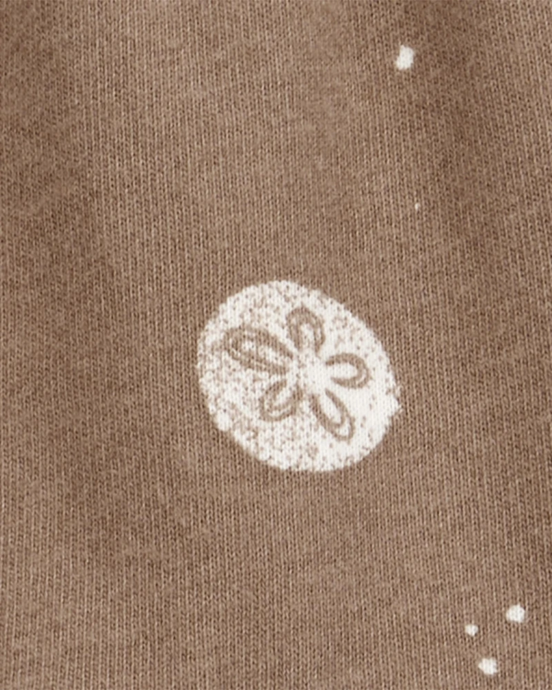 Baby Sand Dollar Tiered Sunsuit