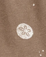 Baby Sand Dollar Tiered Sunsuit