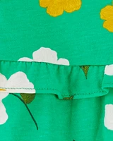 2-Piece Floral Bodysuit Pant Set