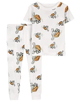 Baby 2-Piece Turtle 100% Snug Fit Cotton Pyjamas