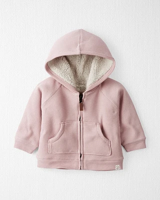 Baby 
Sherpa Lined Jacket Made with Organic Cotton