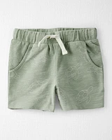 Toddler 2-Piece Turtles-Print Set Made with Organic Cotton