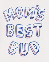 Toddler Mom's Best Bud Graphic Tee
