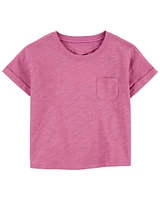 Kid Slub Jersey Open Back Top
