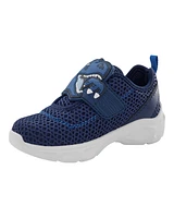 Toddler Dinosaur Light-Up Athletic Sneakers - Navy