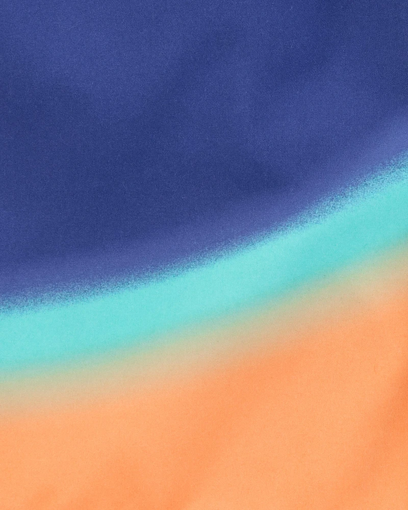 Kid Colourblock Swim Trunks