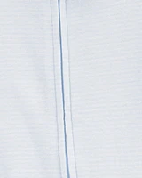 Baby 2-Pack Pelican Striped 2-Way Zip Cotton Sleeper Pyjamas - Blue