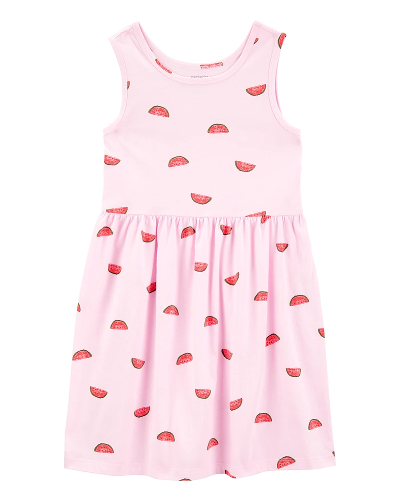Kid Watermelon Tank Dress