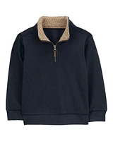 Toddler Half-Zip Pullover Sweater