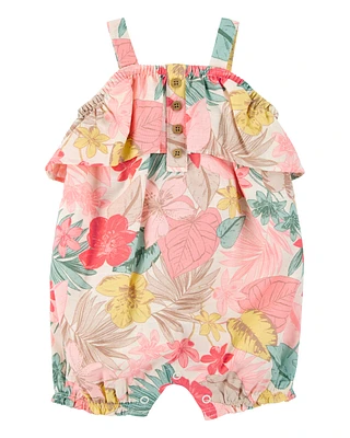 Baby 1-Piece Tropical Print Romper