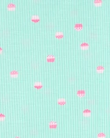 Kid 2-Piece Cupcake Loose Fit Pyjamas