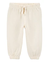 Baby Glitter Pull-On Fleece Joggers