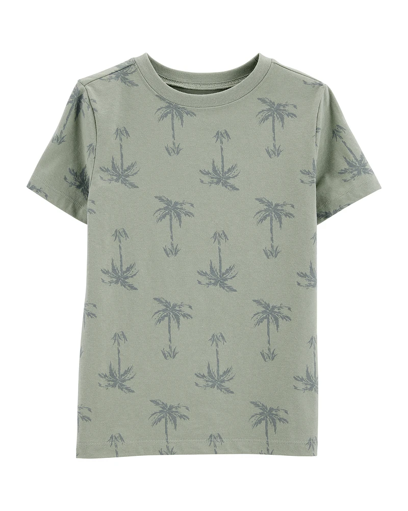 Kid Palm Tree Cotton-Blend - Green