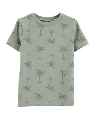 Kid Palm Tree Cotton-Blend - Green