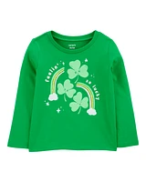 Toddler St. Patrick's Day Long-Sleeve Tee - Green