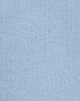 Baby 2-Piece Tank Bodysuit & Shell Print Pull-On Short Set - Blue/Ivory
