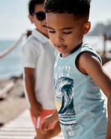 Toddler Wave Graphic Tank