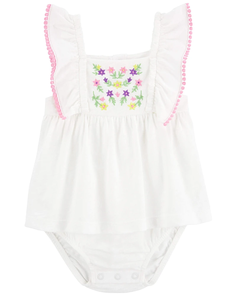 Baby Floral Sunsuit