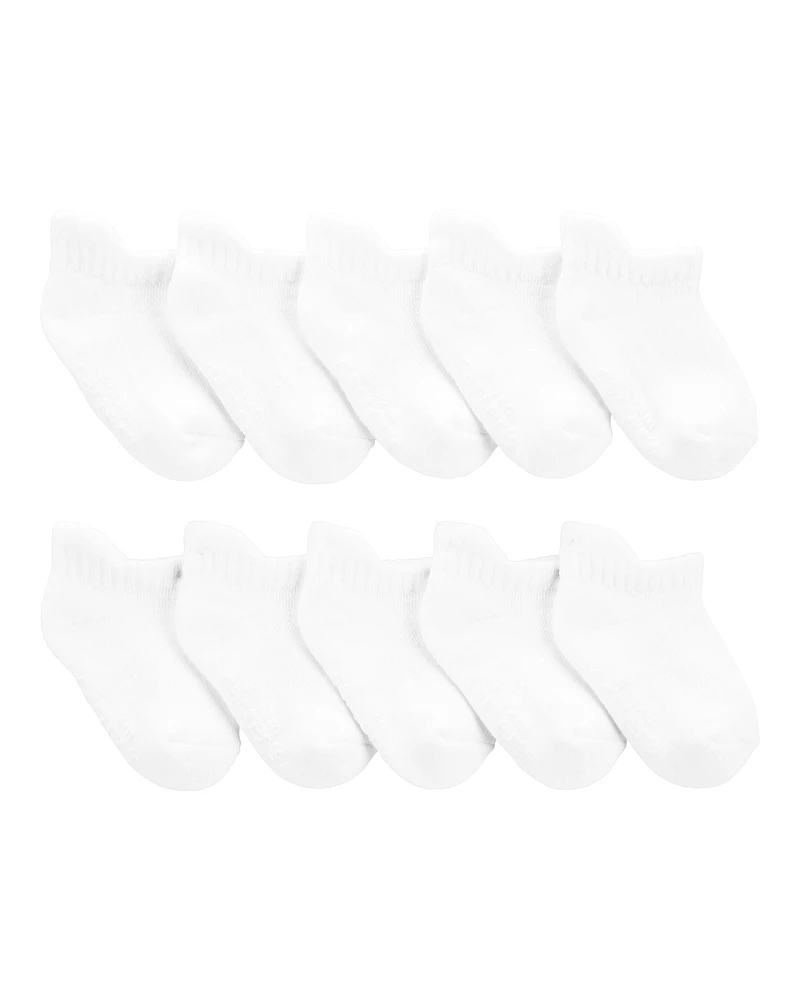 Baby 10-Pack No Show Socks