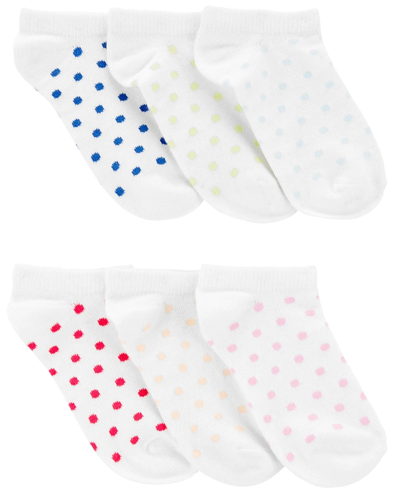 Kid 6-Pack No-Show Socks