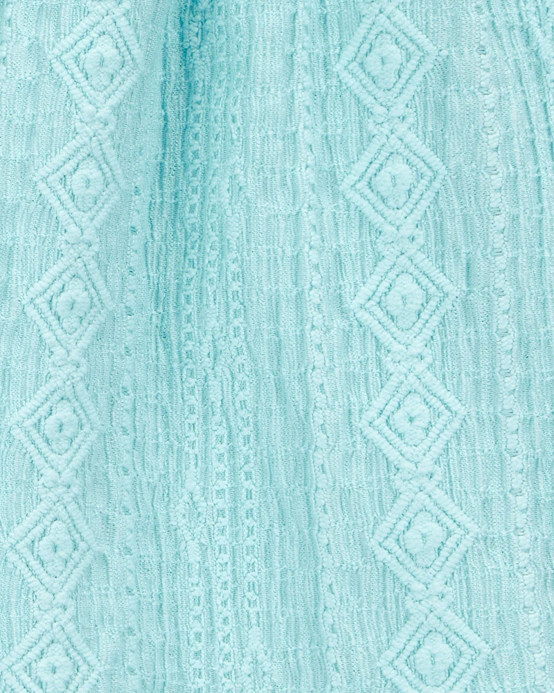Kid Pull-On Smocked Shorts