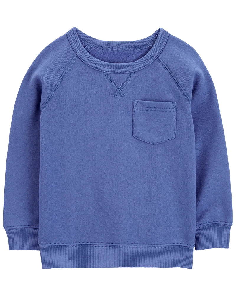 Toddler Long-Sleeve Fleece Pullover