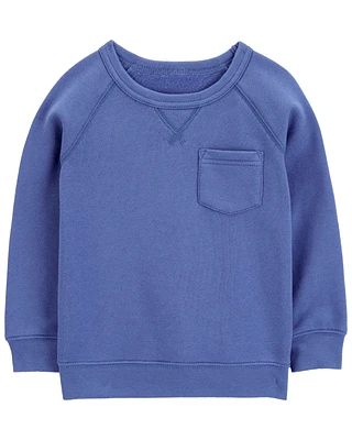 Toddler Long-Sleeve Fleece Pullover