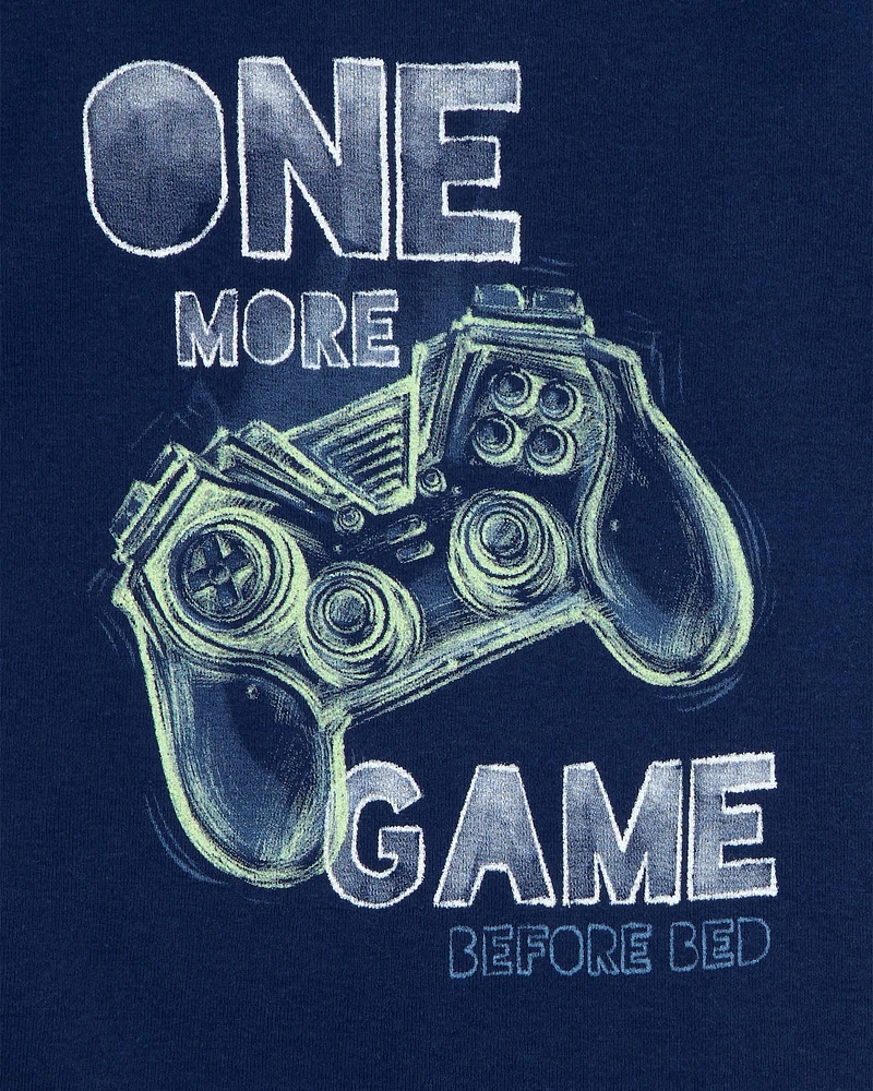 Kid 4-Piece Gamer Cotton Pyjamas