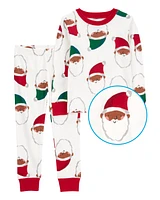 Toddler 2-Piece Santa 100% Snug Fit Cotton Pyjamas