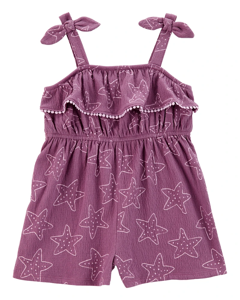 Toddler Starfish Print Romper