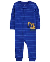 Toddler 2-Pack 100% Snug Fit Cotton Footless Pajamas