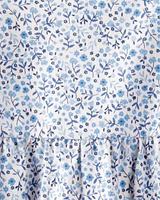 Baby Organic Cotton Floral-Print Dress